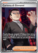 Carisma di Giovanni 197/165 Full Art - ITA - Near Mint - Scarlatto e Violetto - 151 - Carta Pokemon