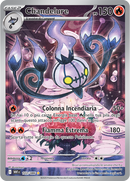 Chandelure WHT 103/086 - ITA - Near Mint - Scarlatto e Violetto - Fuoco Bianco - Carta Pokemon