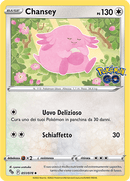 Chansey 051/078 Reverse Holo - ITA - Near Mint - Spada e Scudo - Pokemon GO - Carta Pokemon