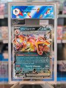 Charizard EX 054/091 - ITA - Mint - Gradata GRAAD 9.5 - Scarlatto e Violetto - Destino di Paldea - Carta Pokemon