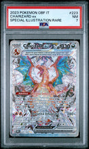 Charizard ex OBF 223/197 Illustrazione Speciale Alternative Art - ITA - Near Mint - Gradata PSA 7 - Scarlatto e Violetto - Ossidiana Infuocata - Carta Pokemon