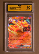 Charizard ex sv2a 006/165 Rara Doppia - JAP - Gem Mint - Gradata GLOBAL GRADING 10 - Scarlet and Violet - Pokémon Card 151 - Carta Pokemon