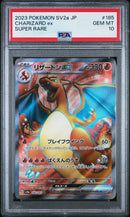 Charizard ex sv2a 185/165 Super Rara Full Art - JAP - Gem Mint - Gradata PSA 10 - Scarlet and Violet - Pokémon Card 151 - Carta Pokemon