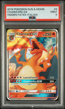 Charizard GX 09/68 - ITA - Mint - Gradata PSA 9 - Sole e Luna - Destino Sfuggente - Carta Pokemon