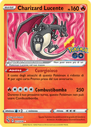 Charizard Lucente 011/078 - ITA - Near Mint - Spada e Scudo - Pokemon GO - Carta Pokemon