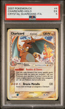 Charizard Specie Delta 4/100 - ITA - Excellent - Gradata PSA 5 - EX - Guardiani dei Cristalli - Carta Pokemon