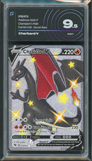 Charizard-V 079/073 - ITA - Mint - Gradata AiGrading 9.5 - Spada e Scudo - Futuri Campioni - Carta Pokemon