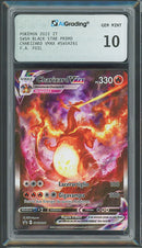 Charizard VMAX SWSH 261 Illustrazione Rara Promo - ITA - Gem Mint - Gradata AIGRADING 10 - Promo Spada e Scudo - Carta Pokemon