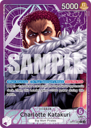 Charlotte Katakuri OP11-062 V2 - Leader Viola Alternate Art - Near Mint - A Fist of Divine Speed - Carta One Piece Card Game