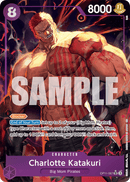 Charlotte Katakuri OP11-067 V2 - Character Viola Alternate Art - Near Mint - A Fist of Divine Speed - Carta One Piece Card Game