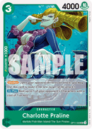 Charlotte Praline OP11-029 - Character Verde Uncommon - Near Mint - A Fist of Divine Speed - Carta One Piece Card Game