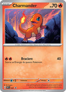 Charmander SVP 047 Holo Collezione 151 - ITA - Near Mint - Promo Scarlatto e Violetto - Carta Pokemon