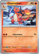 Charmeleon 027/197 Reverse Holo - ITA - Near Mint - Scarlatto e Violetto - Ossidiana Infuocata - Carta Pokemon