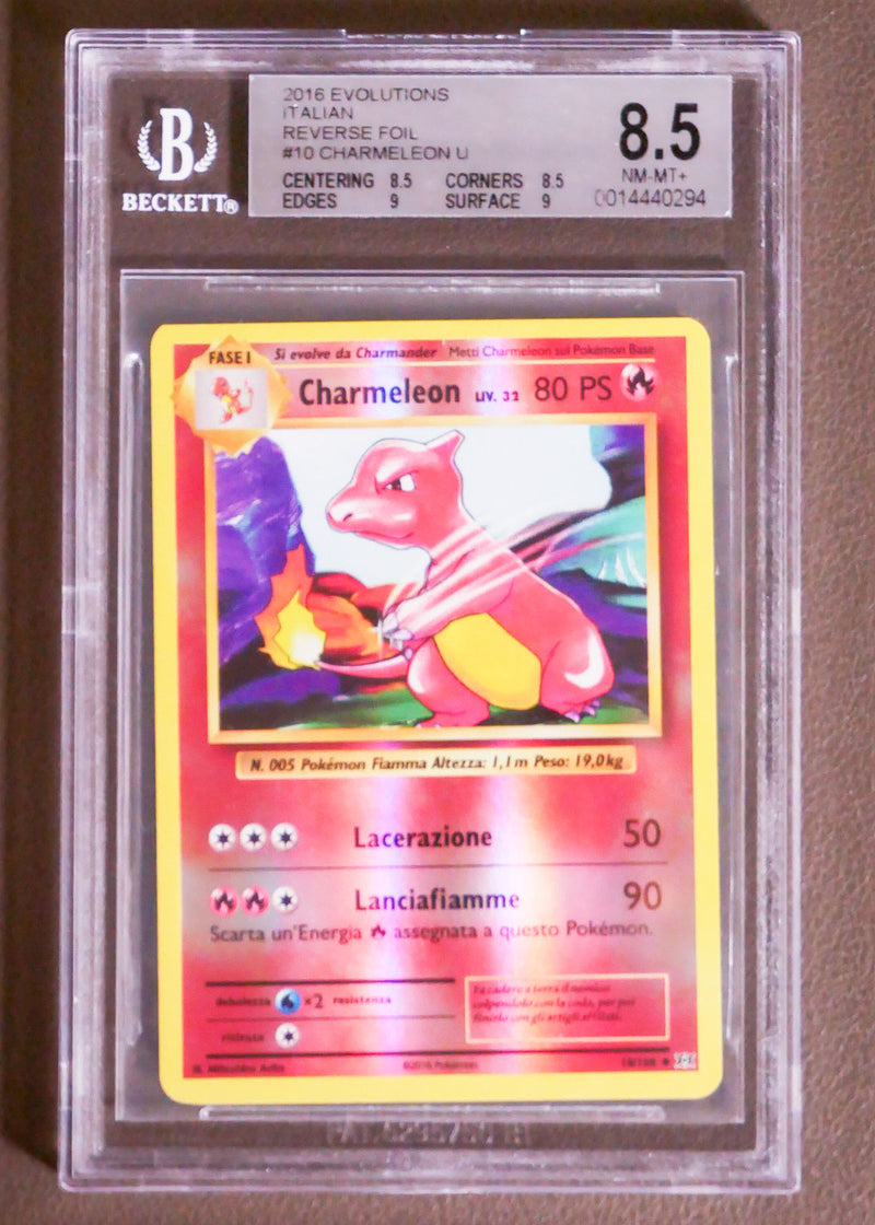 Charmeleon Liv. 32 EVO 010/108 Non Comune Reverse Holo - ITA