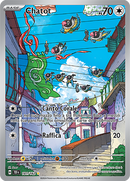 Chatot 181/162 Illustrazione Rara - ITA - Near Mint - Scarlatto e Violetto - CronoForze - Carta Pokemon