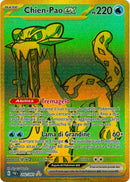 Chien-Pao EX 242/091 Oro Smeraldo - ITA - Near Mint - Scarlatto e Violetto - Destino di Paldea - Carta Pokemon