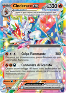 Cinderace-ex 028/142 - ITA - Near Mint - Scarlatto e Violetto - Corona Astrale - Carta Pokemon
