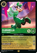 Clarabella - Zoccoli Leggiadri 084/204 Leggendaria - ITA - Near Mint - Cieli Scintillanti - Carta LORCANA