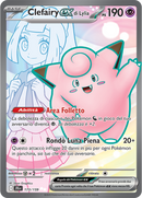 Clefairy-ex di Lylia 173/159 Full Art - ITA - Near Mint - Scarlatto e Violetto - Avventure Insieme - Carta Pokemon