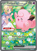 Clefairy-ex di Lylia 184/159 Alternative Art - ITA - Near Mint - Scarlatto e Violetto - Avventure Insieme - Carta Pokemon