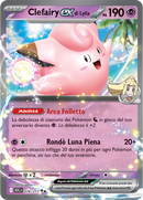 Clefairy ex di Lylia ASC 076/217 Rara Doppia - ITA - Near Mint - Megaevoluzione - Ascesa Eroica - Carta Pokemon