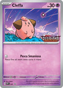 Cleffa SVP 037 Holo - Stamped Staff Promo - ITA - Near Mint - Scarlatto e Violetto - Ossidiana Infuocata - Carta Pokemon