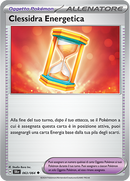 Clessidra Energetica 063/064 Reverse Holo Non Comune - ITA - Near Mint - Scarlatto e Violetto - Segreto Fiabesco - Carta Pokemon
