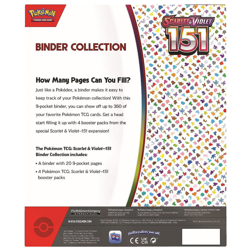 Collezione con Raccoglitore - Scarlet and Violet - 151 - ENG