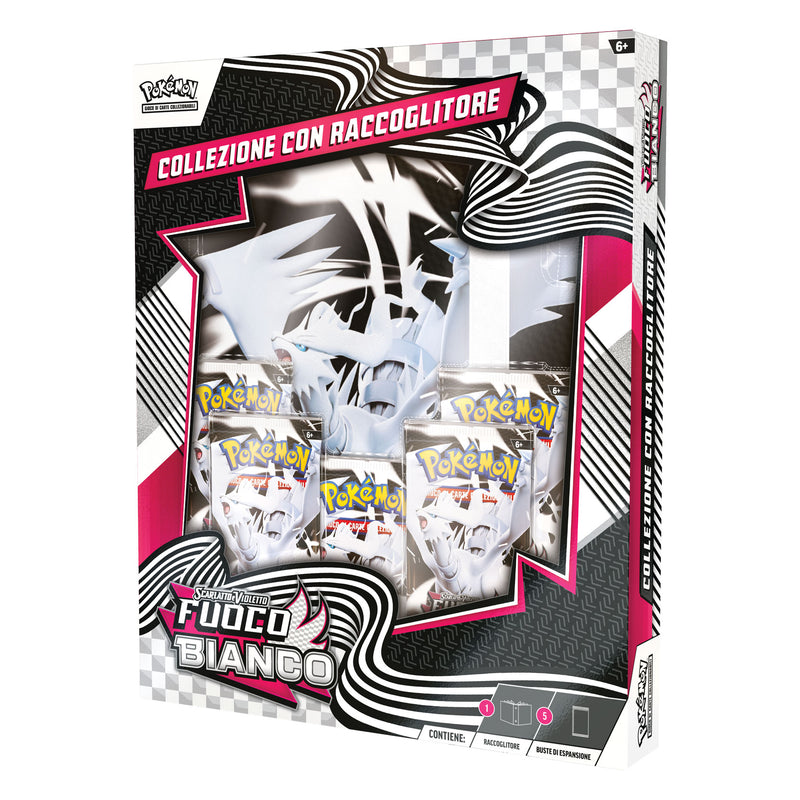 Collezione con Raccoglitore - Scarlatto e Violetto - Fuoco Bianco - ITA