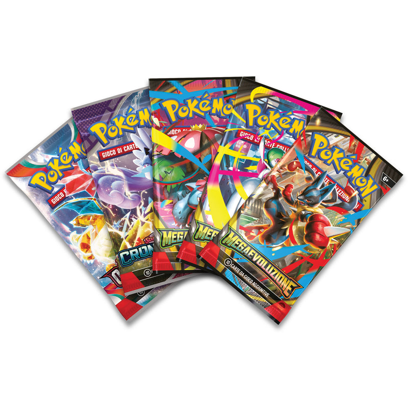 Collezione con Statuina Mega Lucario EX - Megaevoluzione - ITA