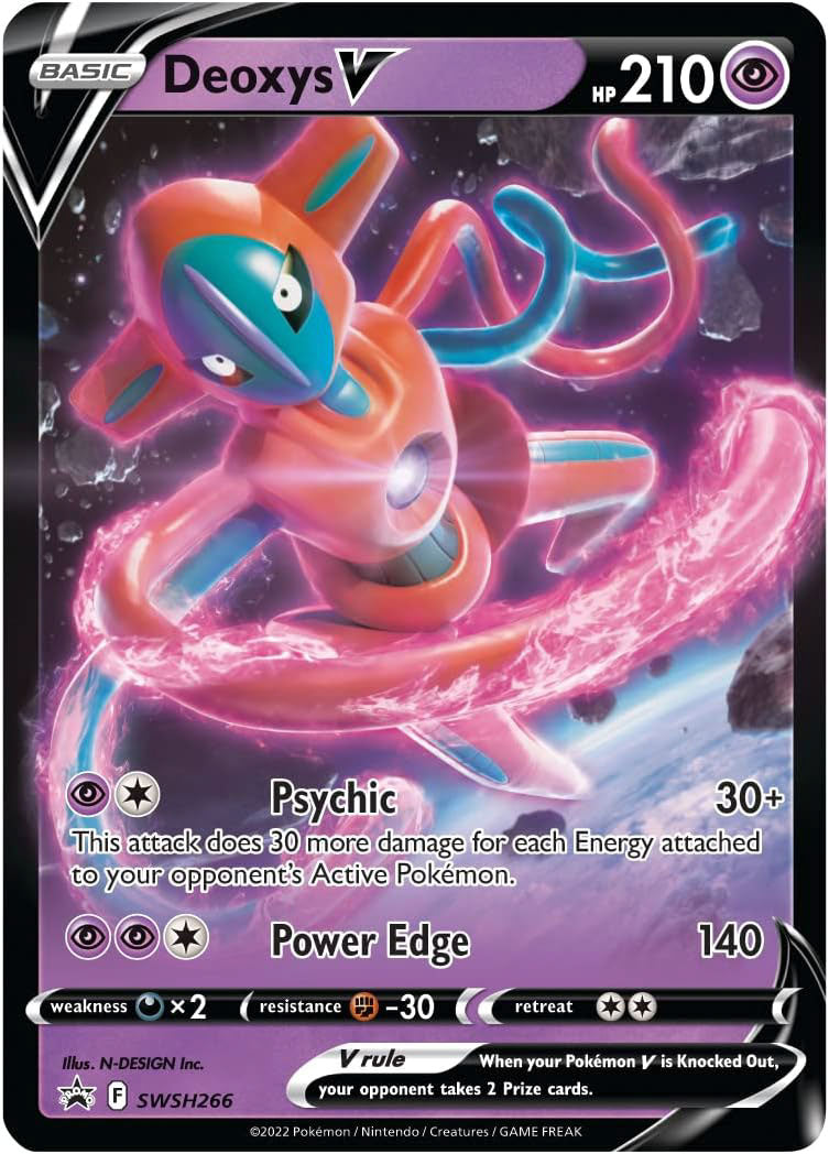 Collezione Lotte Deoxys V MAX e V ASTRO - Sword and Shield - ENG