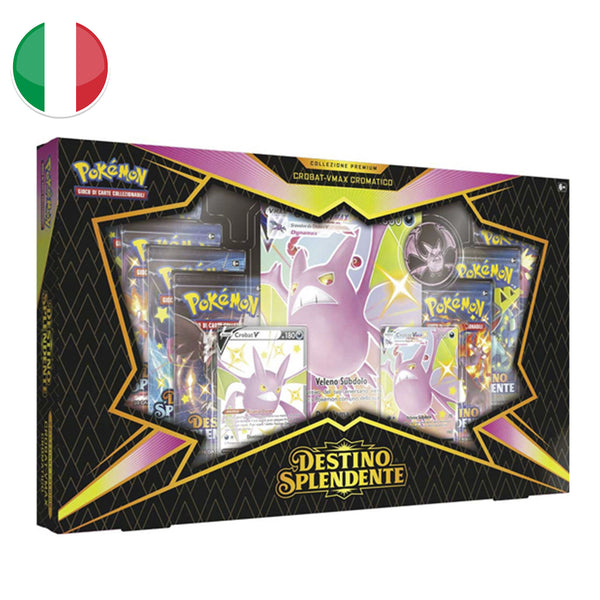 Collezione Premium Crobat VMAX Cromatico - Spada e Scudo - Destino Splendente - ITA
