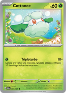 Cottonee 007/131 Reverse Holo Masterball - ITA - Near Mint - Scarlatto e Violetto - Evoluzioni Prismatiche - Carta Pokemon