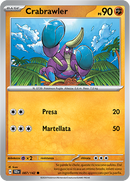 Crabrawler 087/142 Reverse Holo - ITA - Near Mint - Scarlatto e Violetto - Corona Astrale - Carta Pokemon