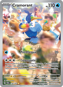 Cramorant 176/167 Illustrazione Rara - ITA - Near Mint - Scarlatto e Violetto - Crepuscolo Mascherato - Carta Pokemon