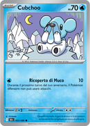 Cubchoo BLK 025/086 Reverse Holo - ITA - Near Mint - Scarlatto e Violetto - Luce Nera - Carta Pokemon