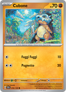 Cubone 076/159 Reverse Holo - ITA - Near Mint - Scarlatto e Violetto - Avventure Insieme - Carta Pokemon