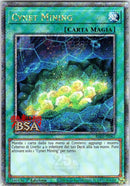 Cynet Mining RA03-IT067-V5 Quarter Century Secret Rare - Near Mint - Bonanza Quarto di Secolo - Carta Yu-Gi-Oh!