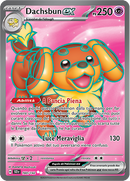 Dachsbun-ex 160/142 - ITA - Near Mint - Scarlatto e Violetto - Corona Astrale - Carta Pokemon