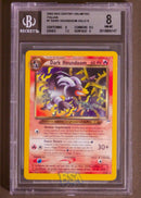 Dark Houndoom NDE 007/105 Rara Holo - ITA - Near Mint/Mint - Gradata BGS 8 - Neo Destiny - Carta Pokemon