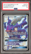 Darkrai GX Shiny HIF SV70/SV94 Ultra Rara Full Art - ENG - Gem Mint - Gradata PSA 10 - Sun & Moon - Hidden Fates - Carta Pokemon