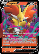 Delphox-V 027/196 - ITA - Near Mint - Spada e Scudo - Origine Perduta - Carta Pokemon