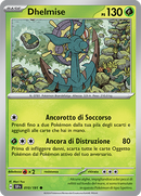 Dhelmise 010/191 Reverse Holo - ITA - Near Mint - Scarlatto e Violetto - Scintille Folgoranti - Carta Pokemon