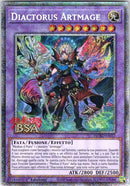 Diactorus Artmage DUAD-IT032-V2 Starlight Rare - Near Mint - Avanzamento del Duellante - Carta Yu-Gi-Oh!
