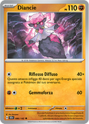 Diancie 086/142 Reverse Holo - ITA - Near Mint - Scarlatto e Violetto - Corona Astrale - Carta Pokemon