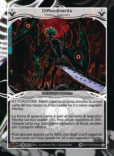 Diffondiverità CS - 014 Foil  - 1a Edizione - ITA - Near Mint - Custodi della Storia - Carta Creatures of Exo