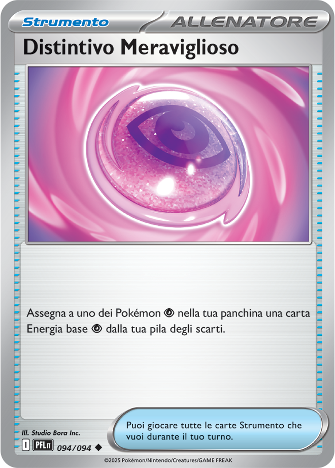 Distintivo Meraviglioso PFL 094/094 - ITA - Near Mint - Megaevoluzione - Fiamme Spettrali - Carta Pokemon