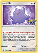 Ditto 053/078 Holo - ITA - Near Mint - Spada e Scudo - Pokemon GO - Carta Pokemon