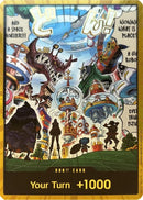 Don!! EB04 - Egghead D01 V2 - DON!! DON!! - Near Mint - The Azure Sea's Seven - Carta One Piece Card Game