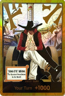 Don!! (OP14 - Dracule Mihawk) D02 V2 - DON!! DON!! - Near Mint - The Azure Sea's Seven - Carta One Piece Card Game
